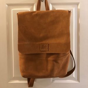 Sseko Designs Eden Leather Backpack